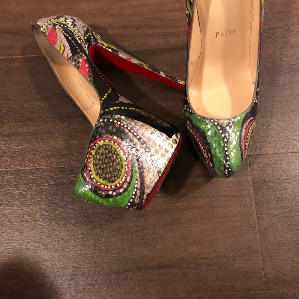 Christian Louboutin Daffodile Python - image 2